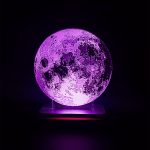 چراغ خواب طرح کره ماه سان لیزر