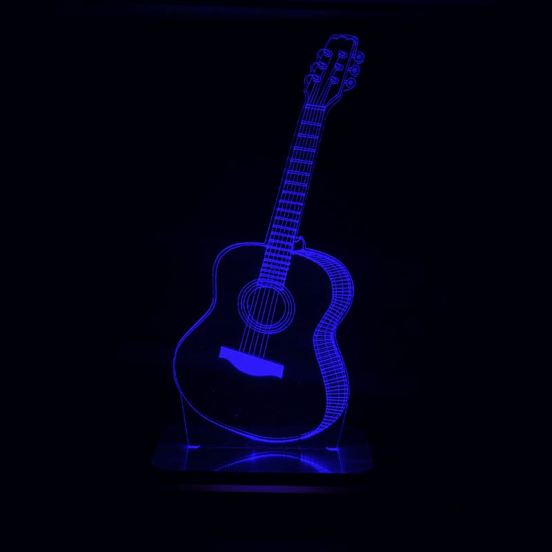چراغ خواب طرح گیتار سان لیزر