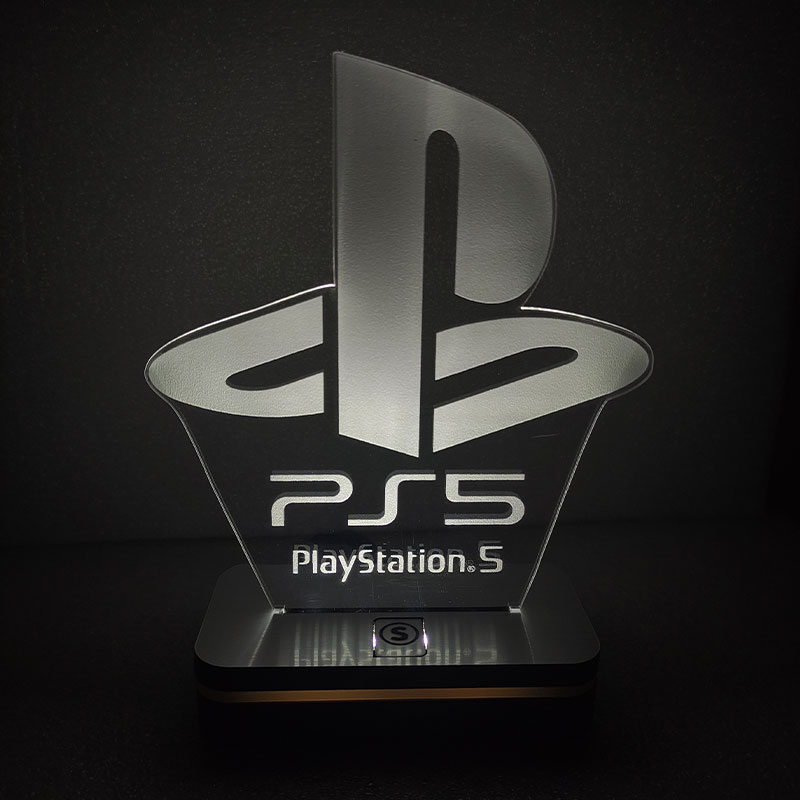 چراغ خواب طرح PS5 پی اس فایو مدل هفت رنگ