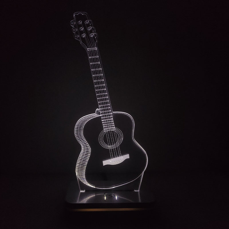 چراغ خواب طرح گیتار مدل هفت رنگ